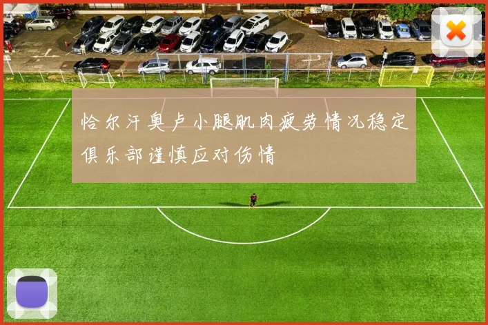 恰尔汗奥卢小腿肌肉疲劳情况稳定俱乐部谨慎应对伤情