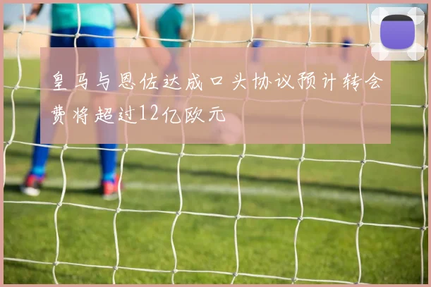 皇马与恩佐达成口头协议预计转会费将超过12亿欧元