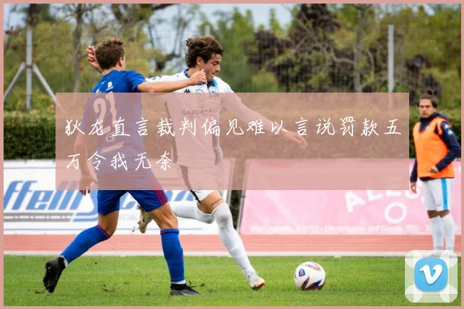 狄龙直言裁判偏见难以言说罚款五万令我无奈
